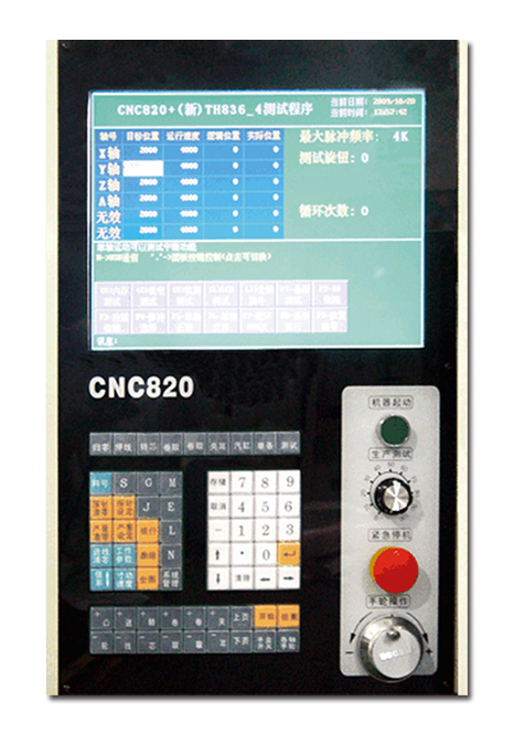 Controlador de máquina de resorte CNC universal de 6 ejes CNC820